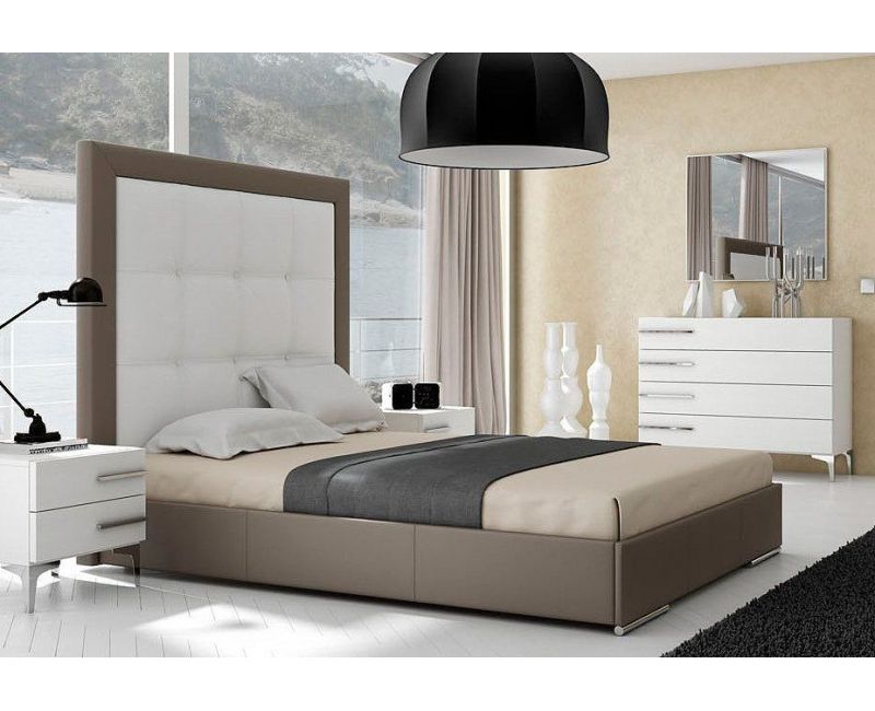 Cabezal de cama ZEUS | Cabeceros de piel natural | Cabezales de piel