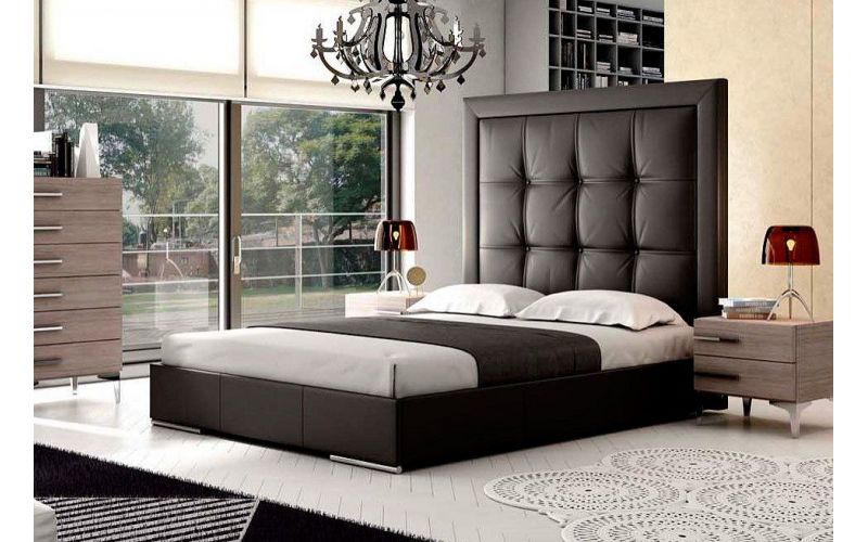 Cabezal de cama ZEUS | Cabeceros de piel natural | Cabezales de piel