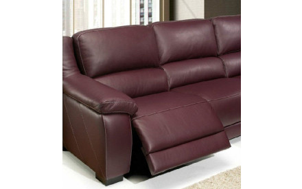 Sofá Chaise Longue Relax de Piel Bakari 2