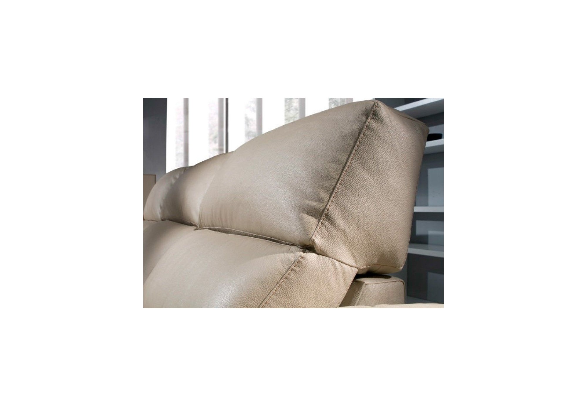 RANDO Chaiselongue relax de piel | Chaiselongue moderna | Sofahogar