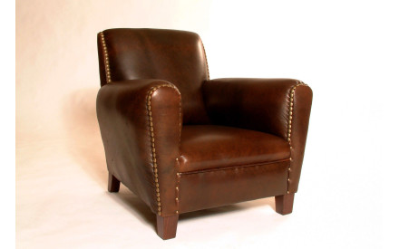 Decó Butaca en Piel Natural | Butacas de piel | Sofahogar