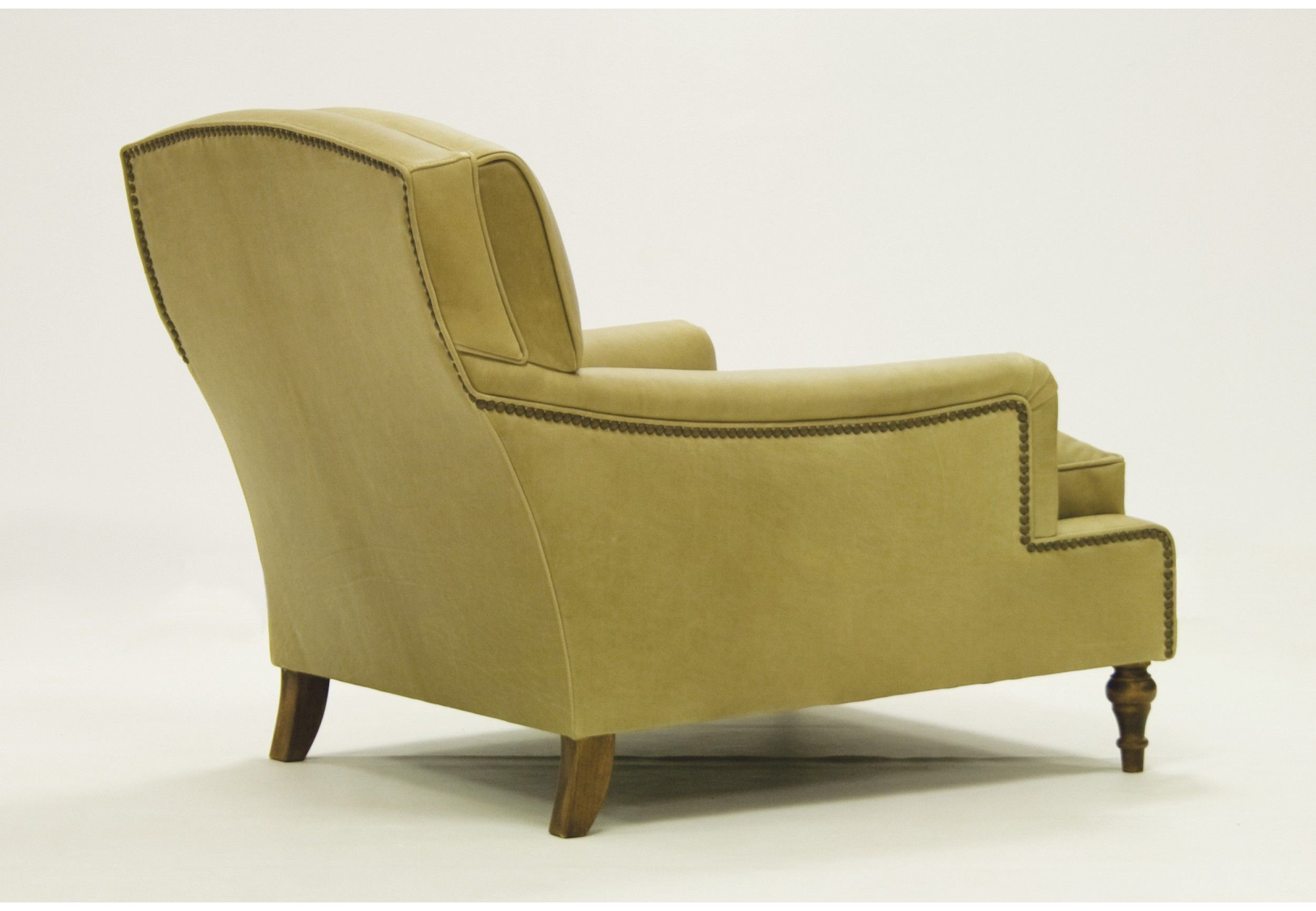 Butaca de piel Paul | Butaca de cuero Clásica Inglesa | SofaHogar