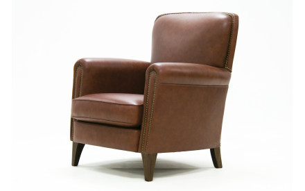 Sillón de piel EVASUN | Sillón tradicional de cuero español online 2