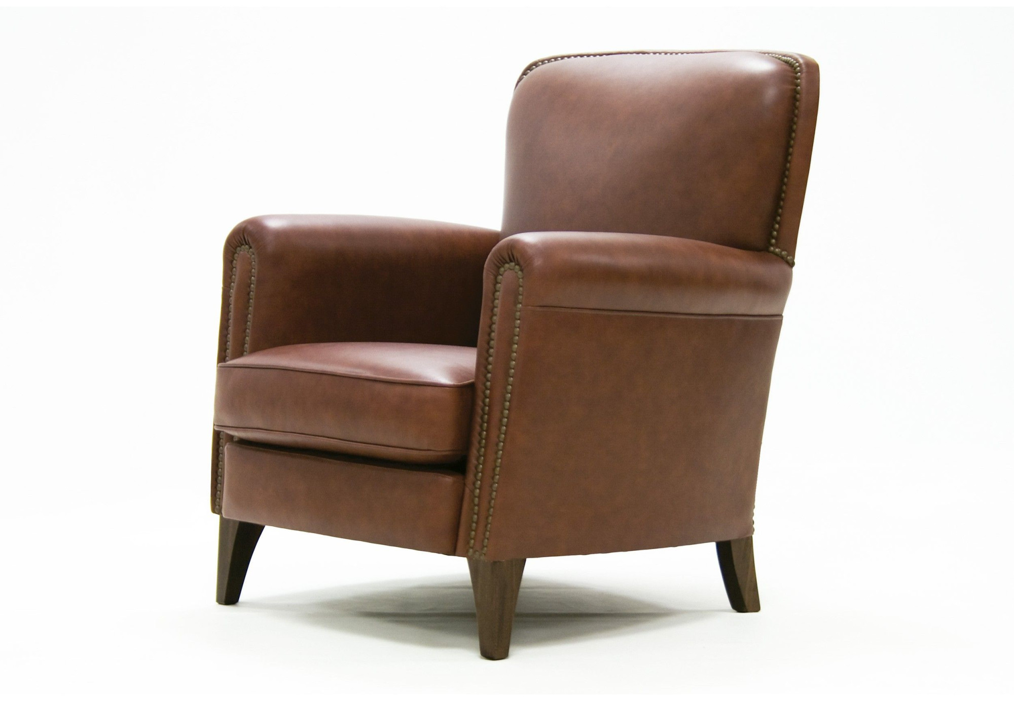 Sillón de piel EVASUN | Sillón tradicional de cuero español online