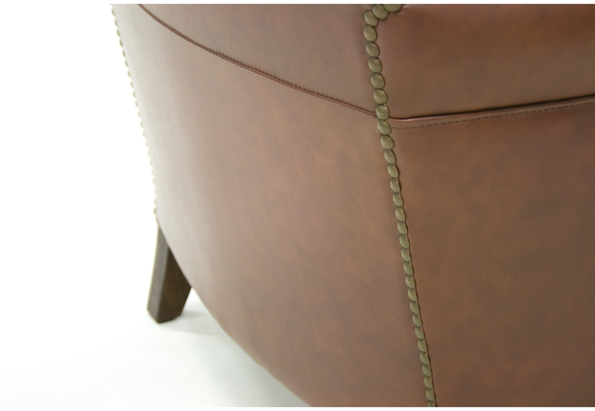 Sillón de piel EVASUN | Sillón tradicional de cuero español online