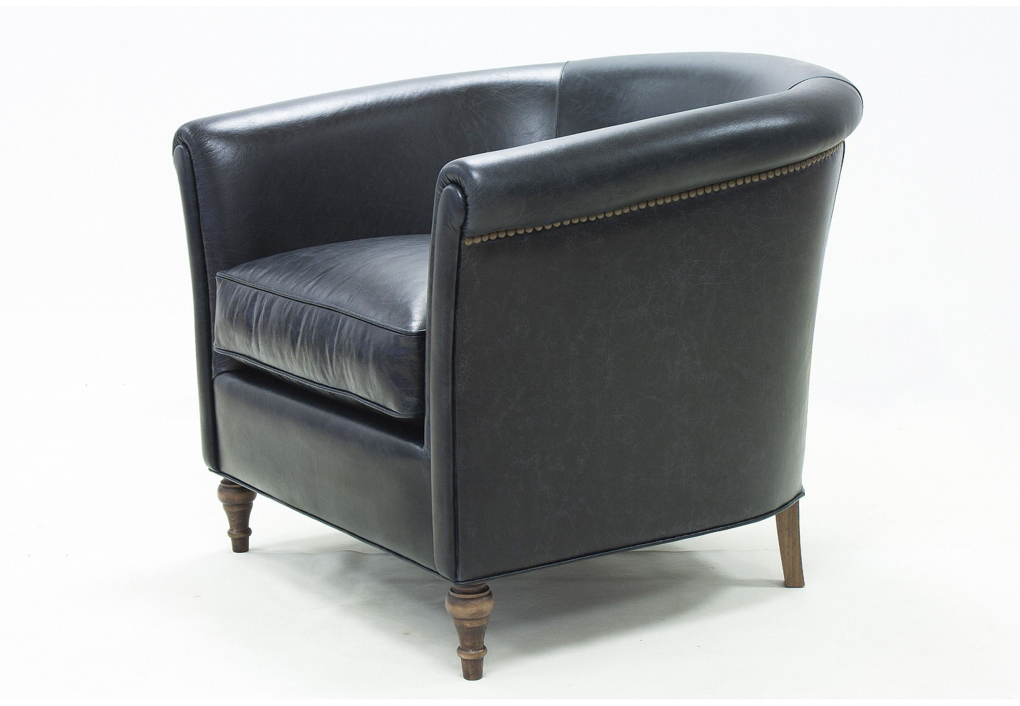 Butaca en piel inglesa Reposé | Butacas de piel | Sofahogar