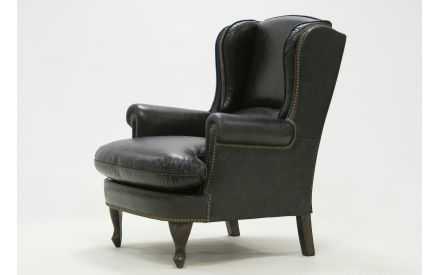 Sillones orejeros de piel