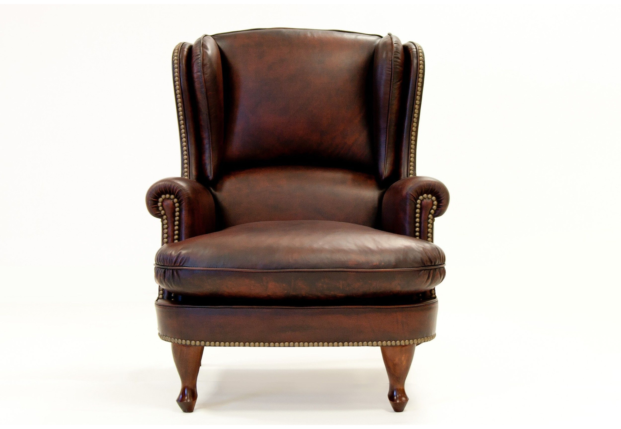 Sofá de piel clásico TRAPIO | Sofá tradicional inglés | SofaHogar