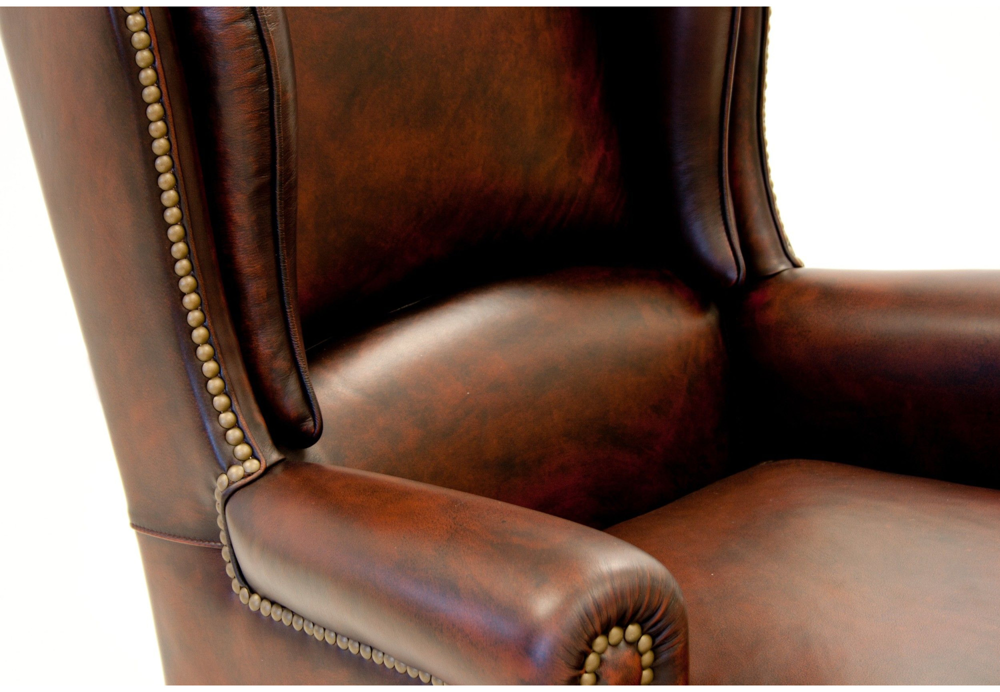 Sofá de piel clásico TRAPIO | Sofá tradicional inglés | SofaHogar