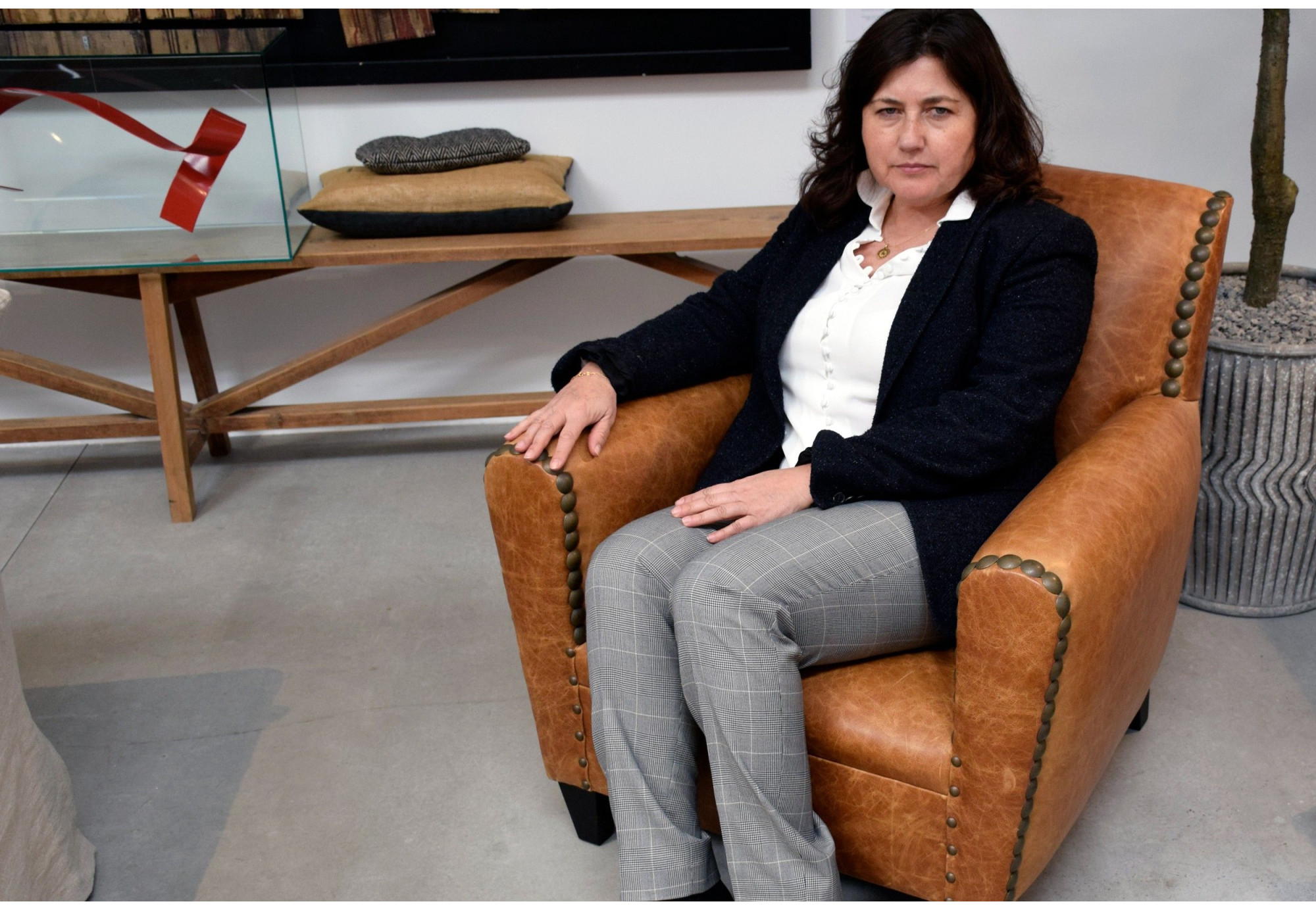 Decó Butaca en Piel Natural | Butacas de piel | Sofahogar