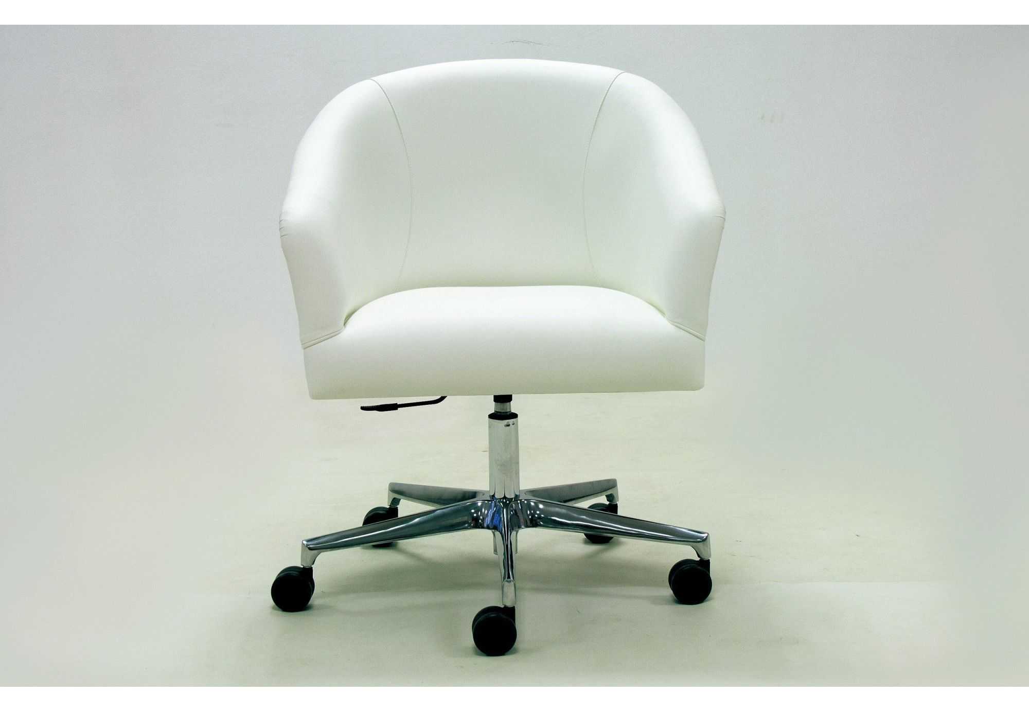 Sillón oficina despacho girartorio en piel natural | Sillón de piel