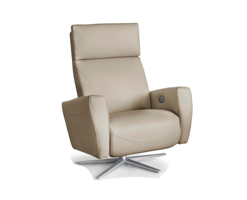 Sillón relax eléctrico en piel Valsain | Sillón relax | Sofá Hogar