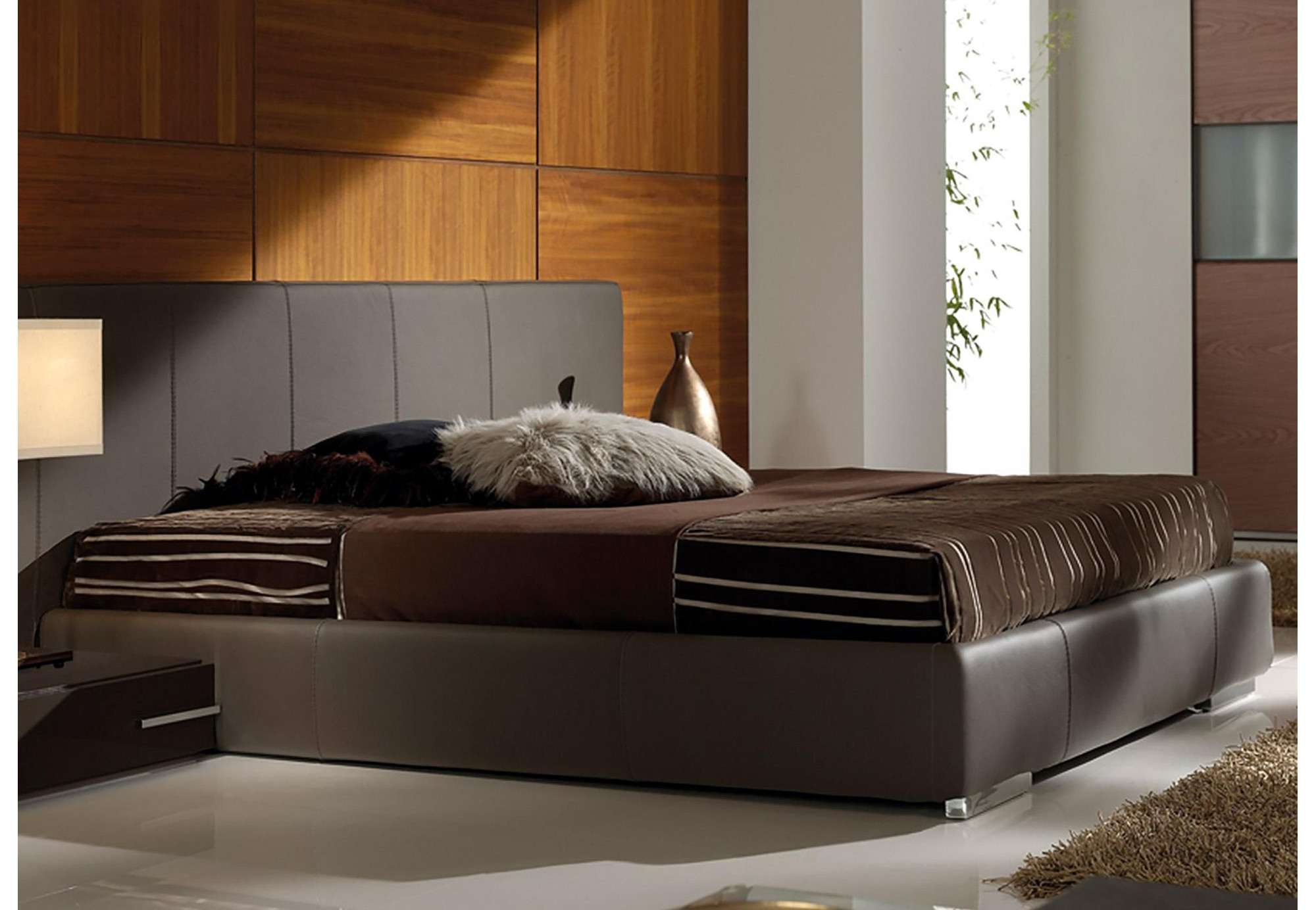 Cabecero de piel natural Sussane | Cabecero cama | Cabecero de piel