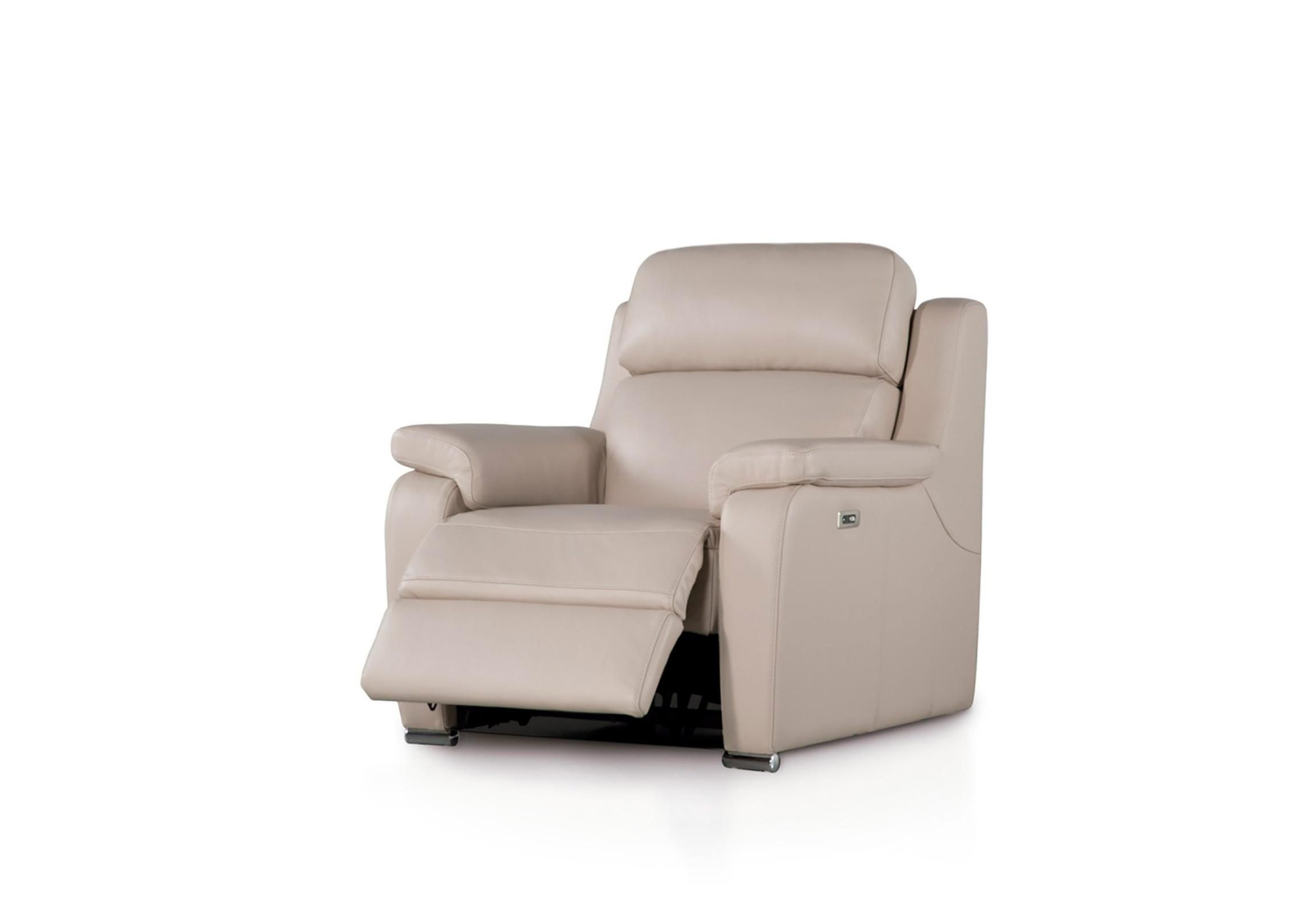 Sillón de piel relax eléctrico SATA | Sillón de piel | SofaHogar