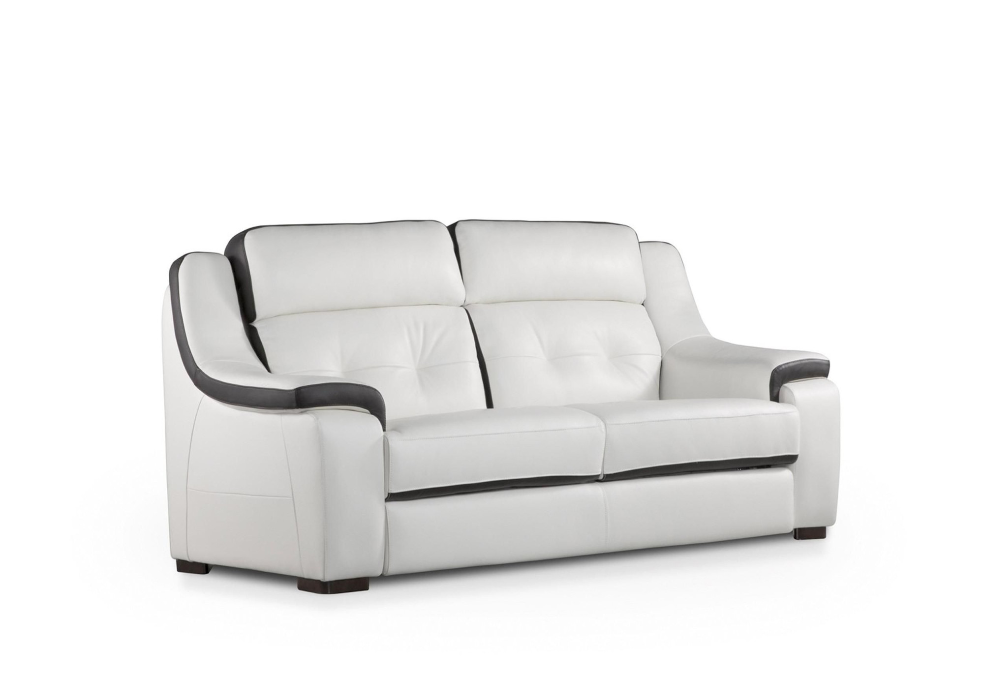 Sofá Cama Moderna Plegable Italiana en Piel Natural Modelo NUTRICIO