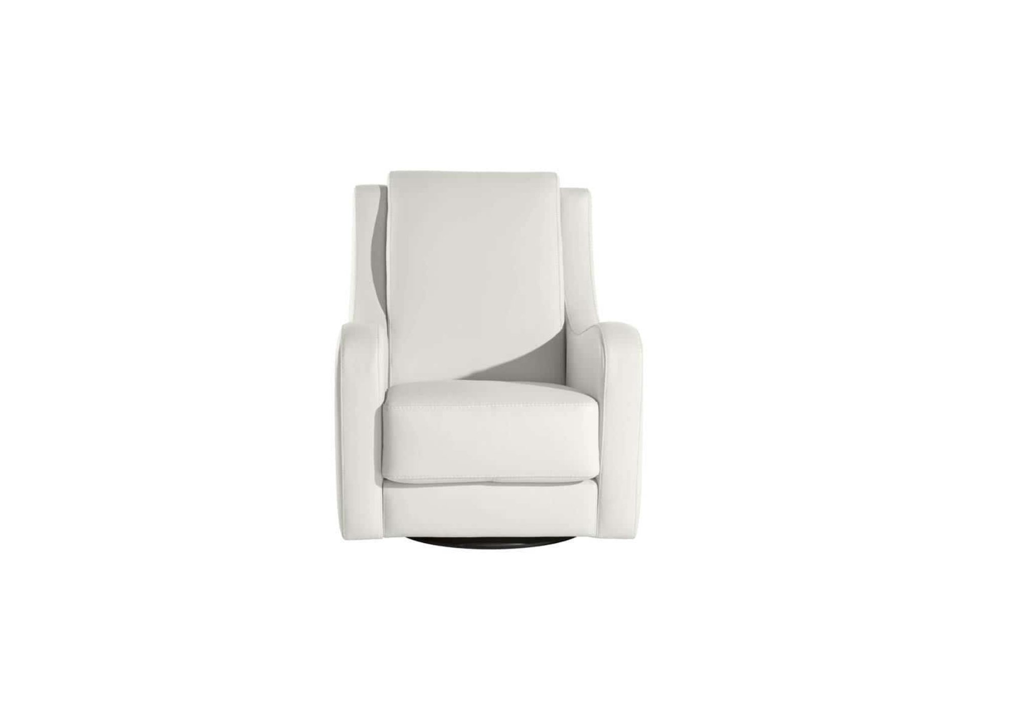 Sillón de piel giratorio Bryton | Sillón de piel | SofaHogar