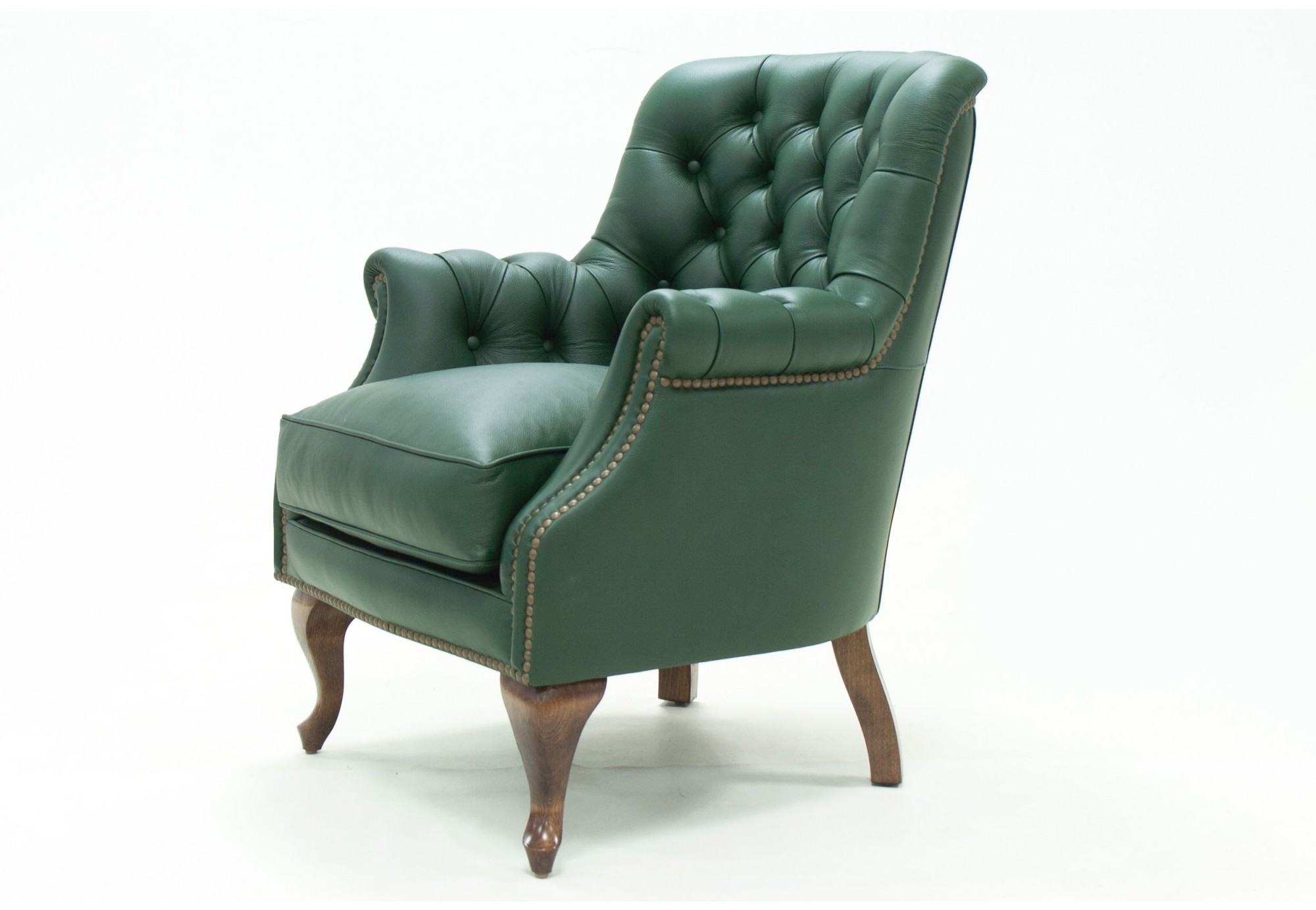 Sillón para despacho en piel natural Confidente | Sillones de cuero