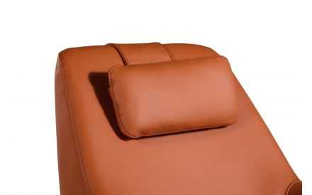 Butaca de Diseño en Piel Vaca Natural - Modelo BABIECA.