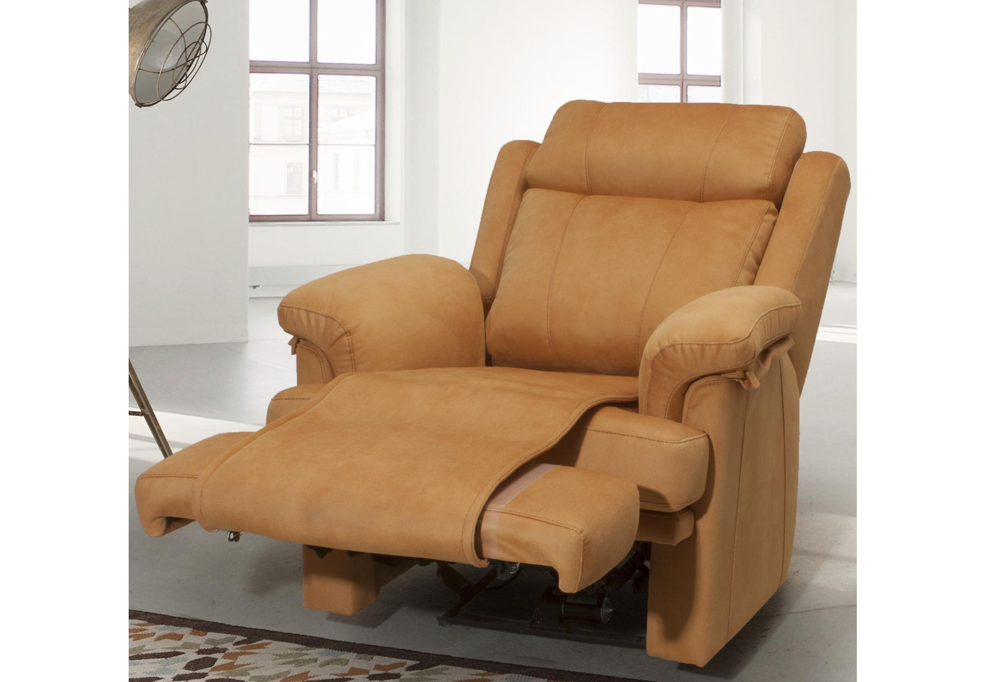 Sillón relax elevable de piel Múnich | Sillón elevable | Sofá Hogar