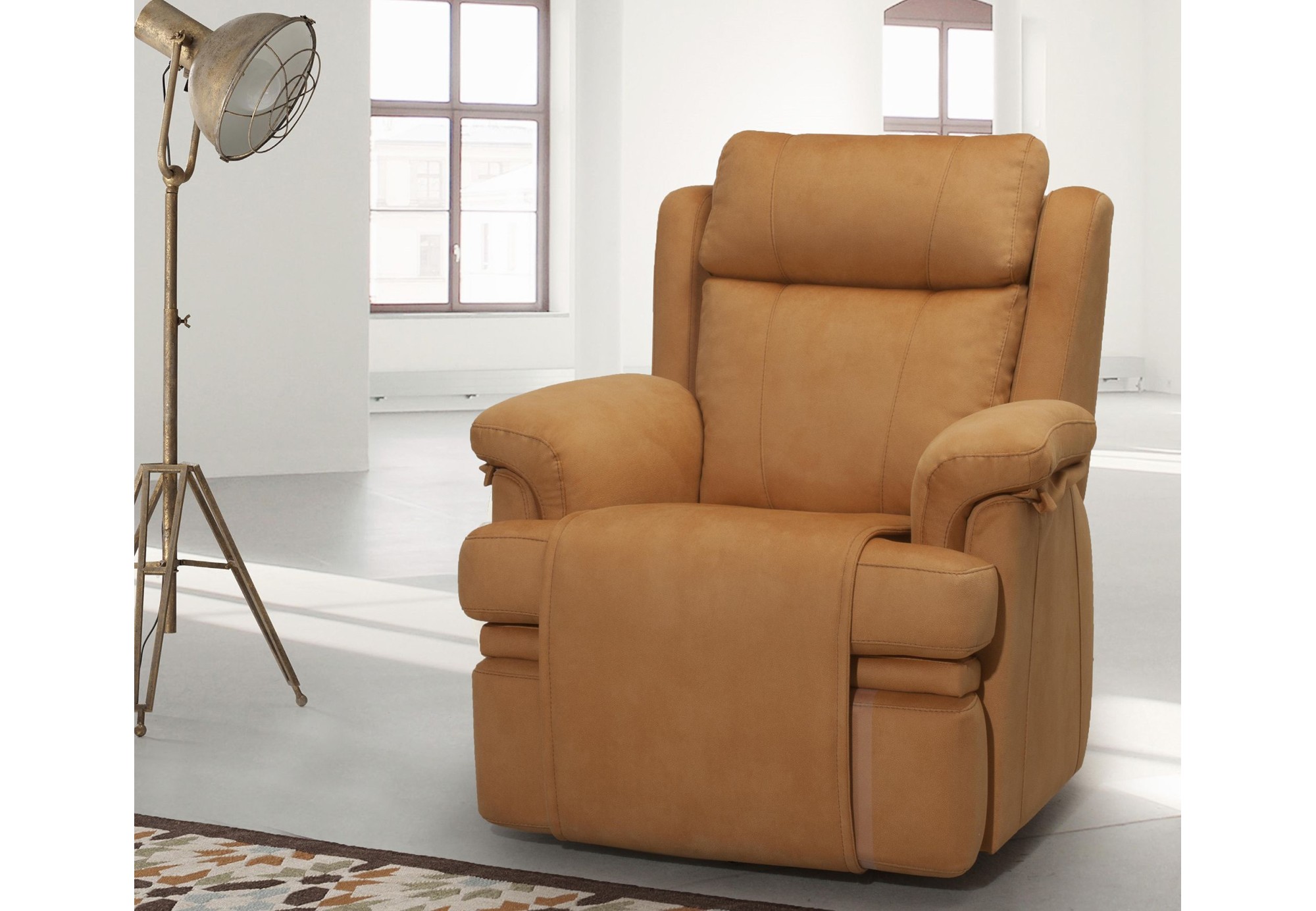 Sillón relax elevable de piel Múnich | Sillón elevable | Sofá Hogar