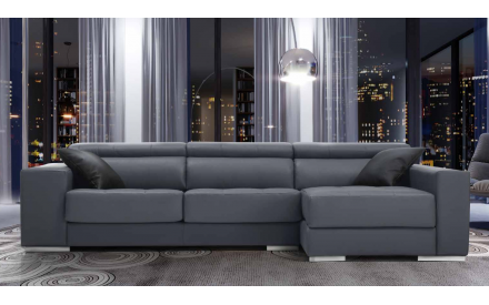 Chaise longue puff y arcón