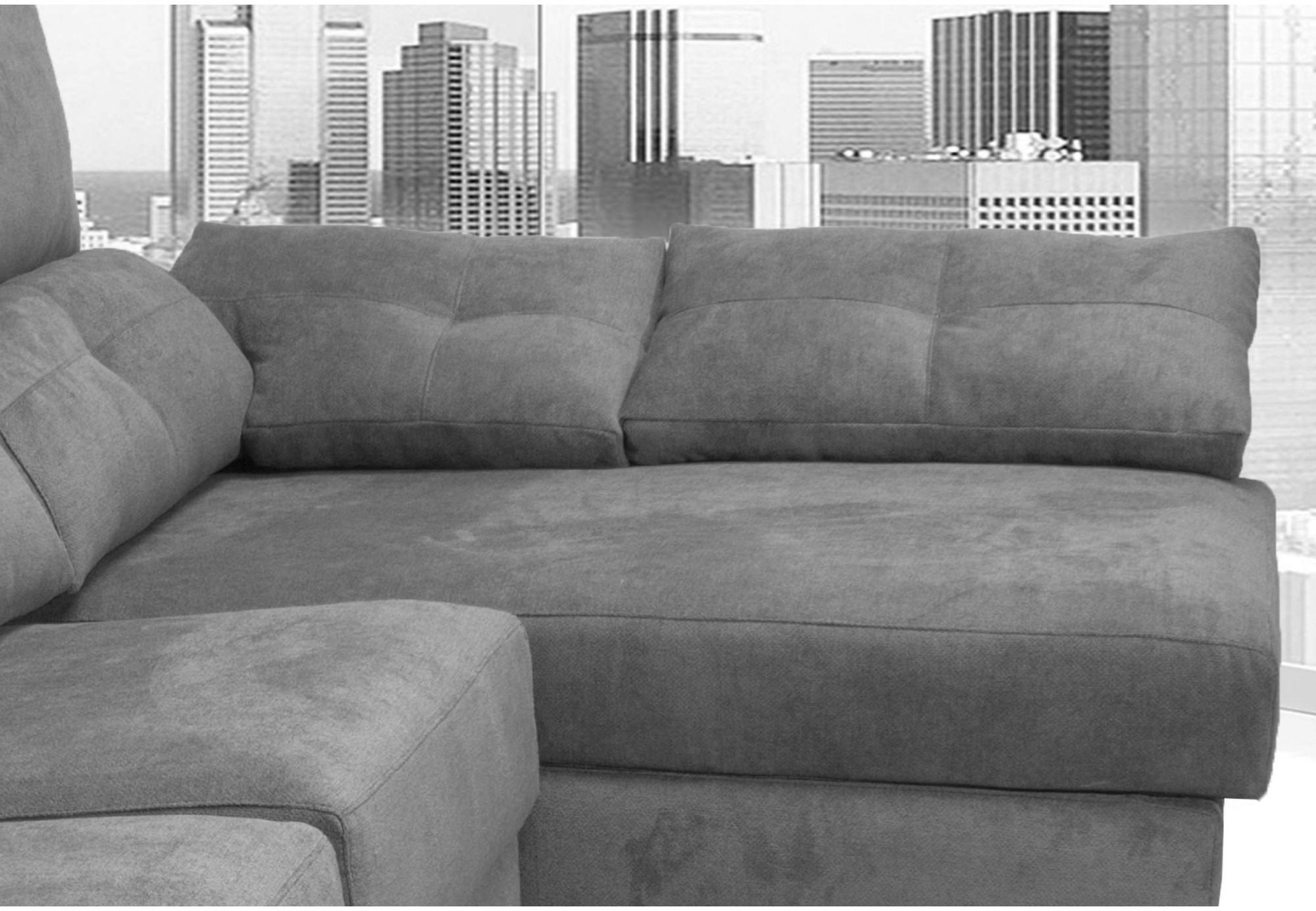 Sofás Chaise Longue Piel Natural LANDOR | Sofás de Piel Online