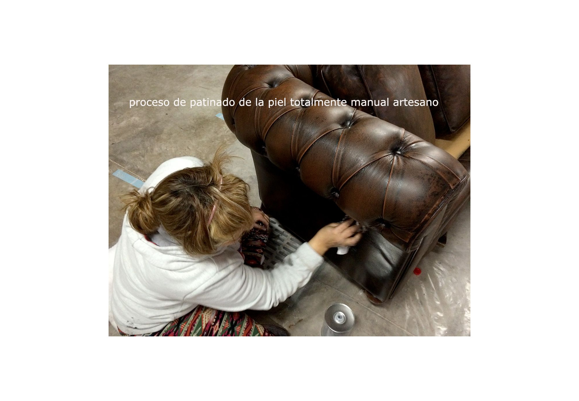 Sofá chester original en piel | Sofá chesterfield inglés | SofaHogar