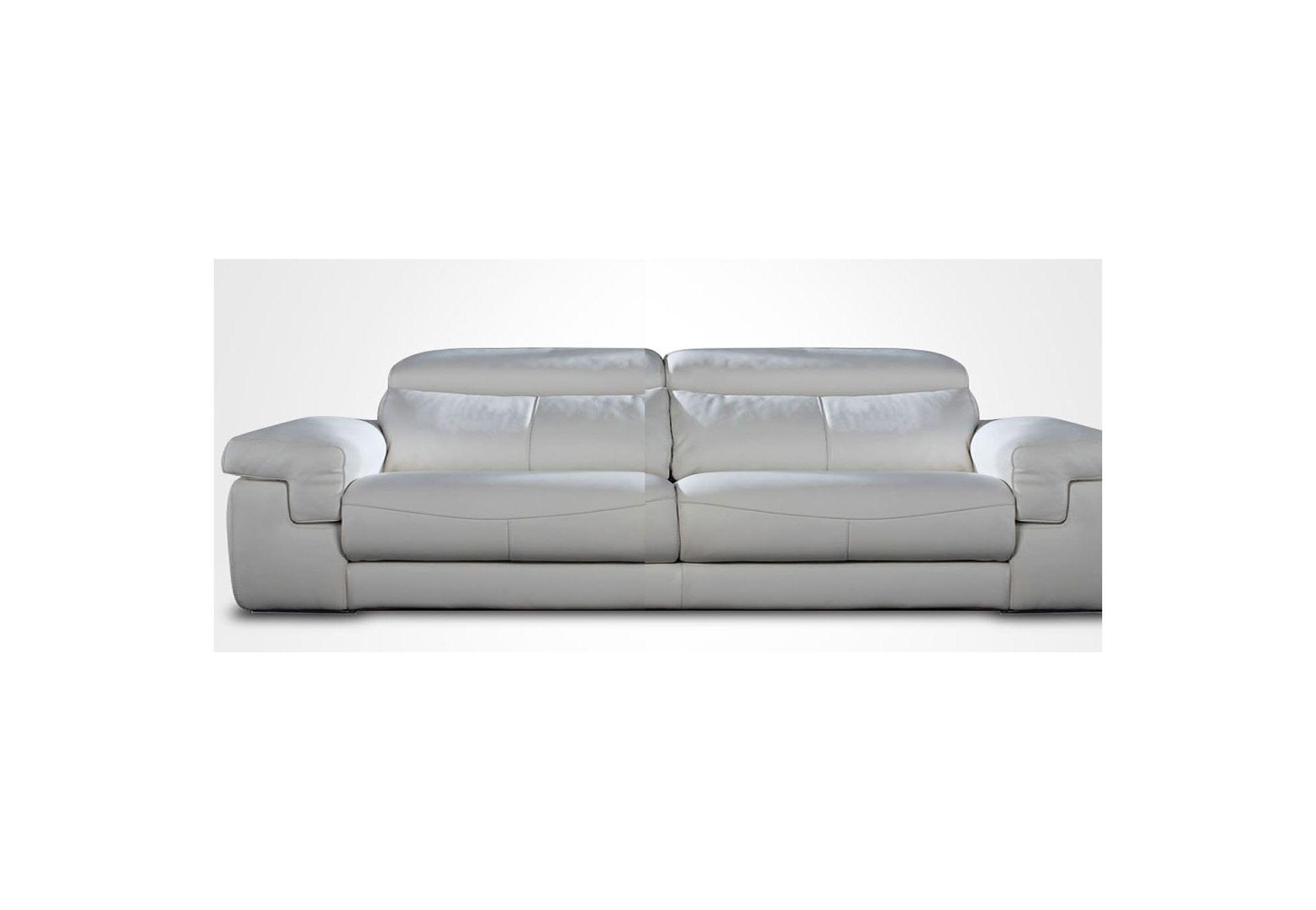 Sofas Chaise Longue Piel Autentica Genuina - Asientos Deslizantes