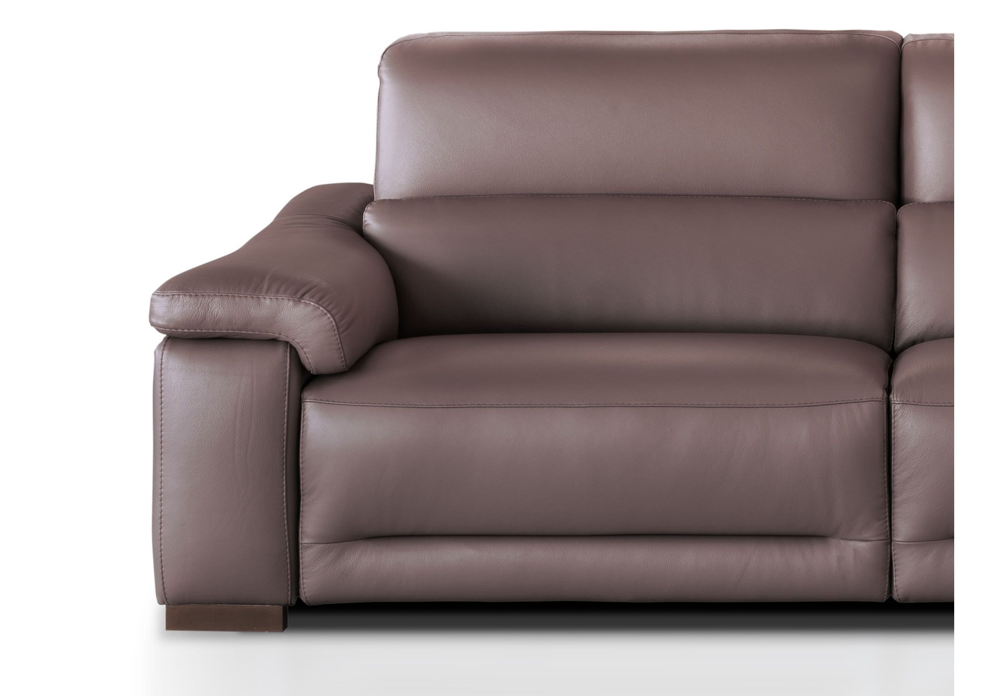 Sofá de piel natural de lujo NEVADA | Comprar sofás de piel online