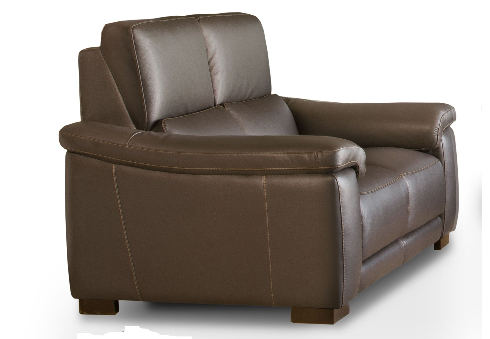 Sofá de piel MONTPELIER | Sofá de estilo contemporáneo | Sofahogar