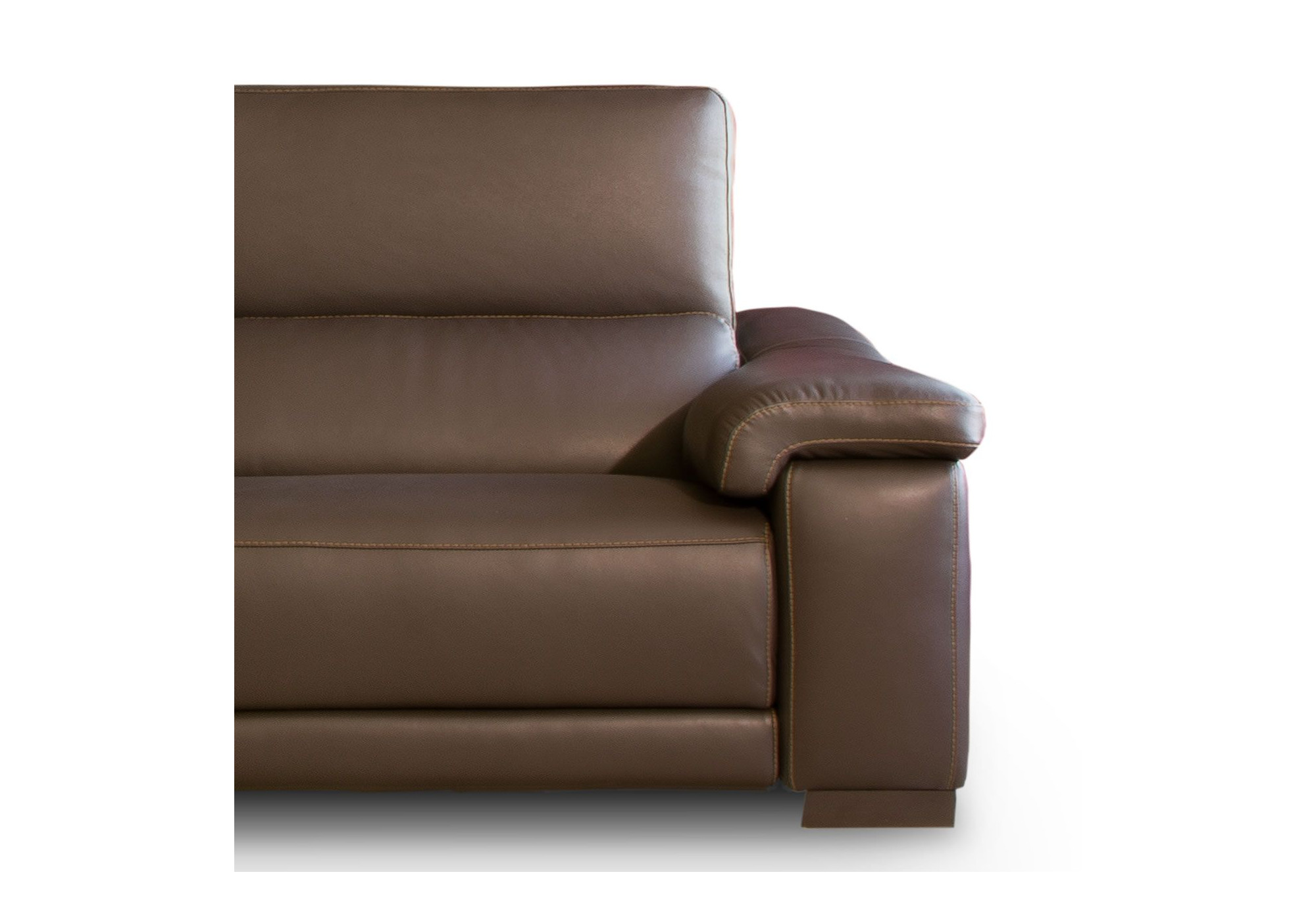 Sofá de piel MONTPELIER | Sofá de estilo contemporáneo | Sofahogar