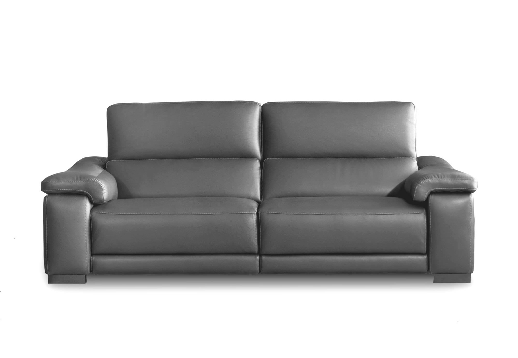 Sofá de piel MONTPELIER | Sofá de estilo contemporáneo | Sofahogar