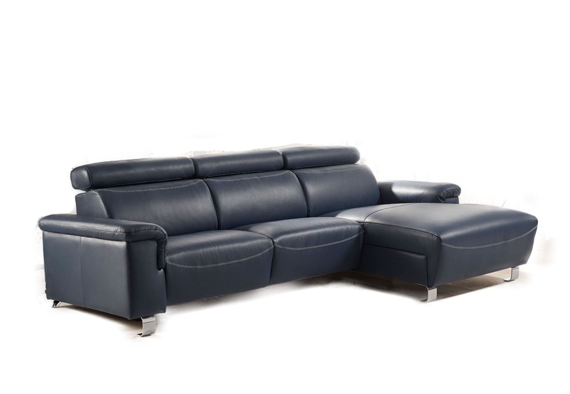 Chaise Longue Relax Eléctrico Piel Natural - modelo CONVER