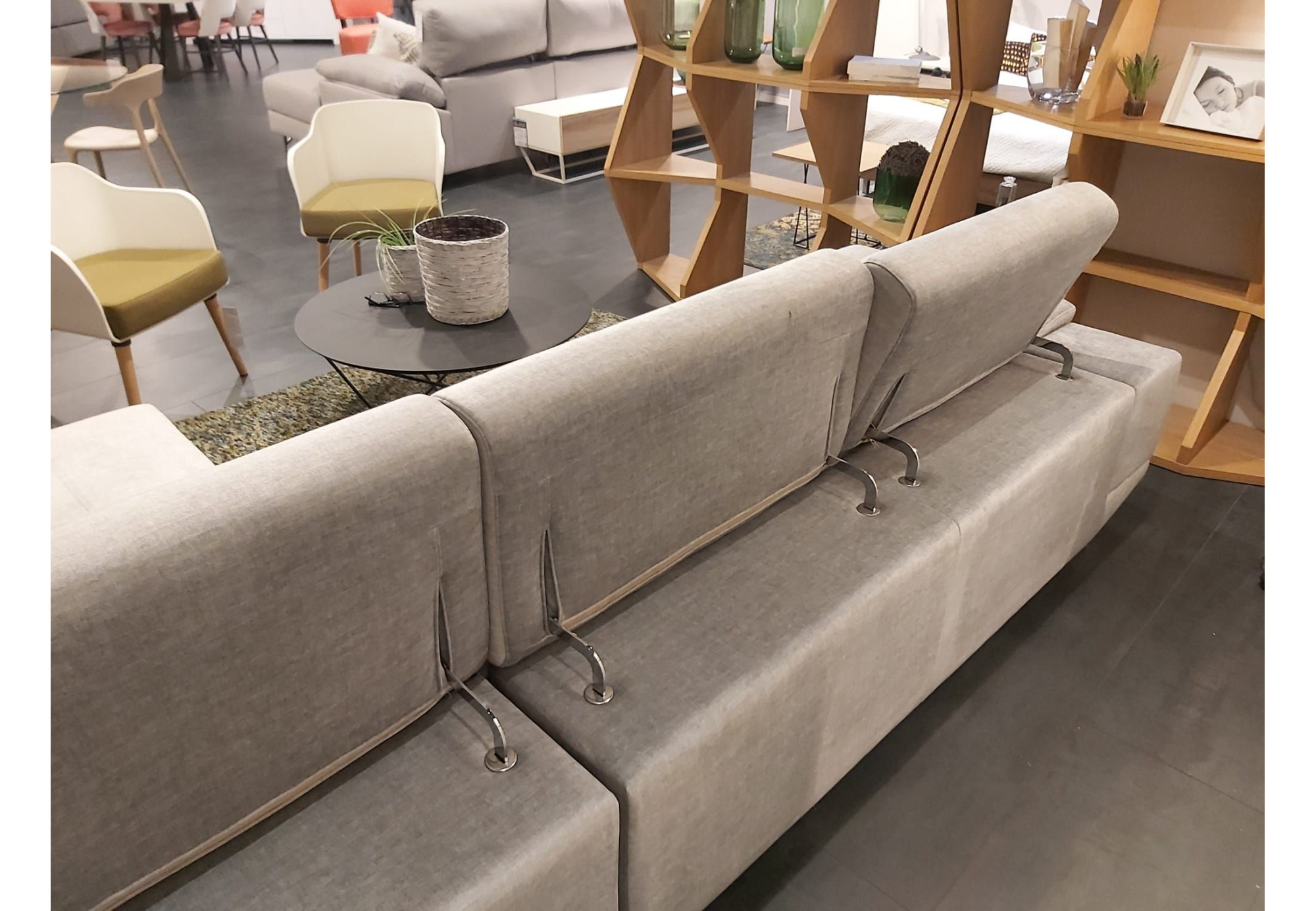 Chaiselongue Rinconera de piel Charlie | Chaiselongue Rinconeras