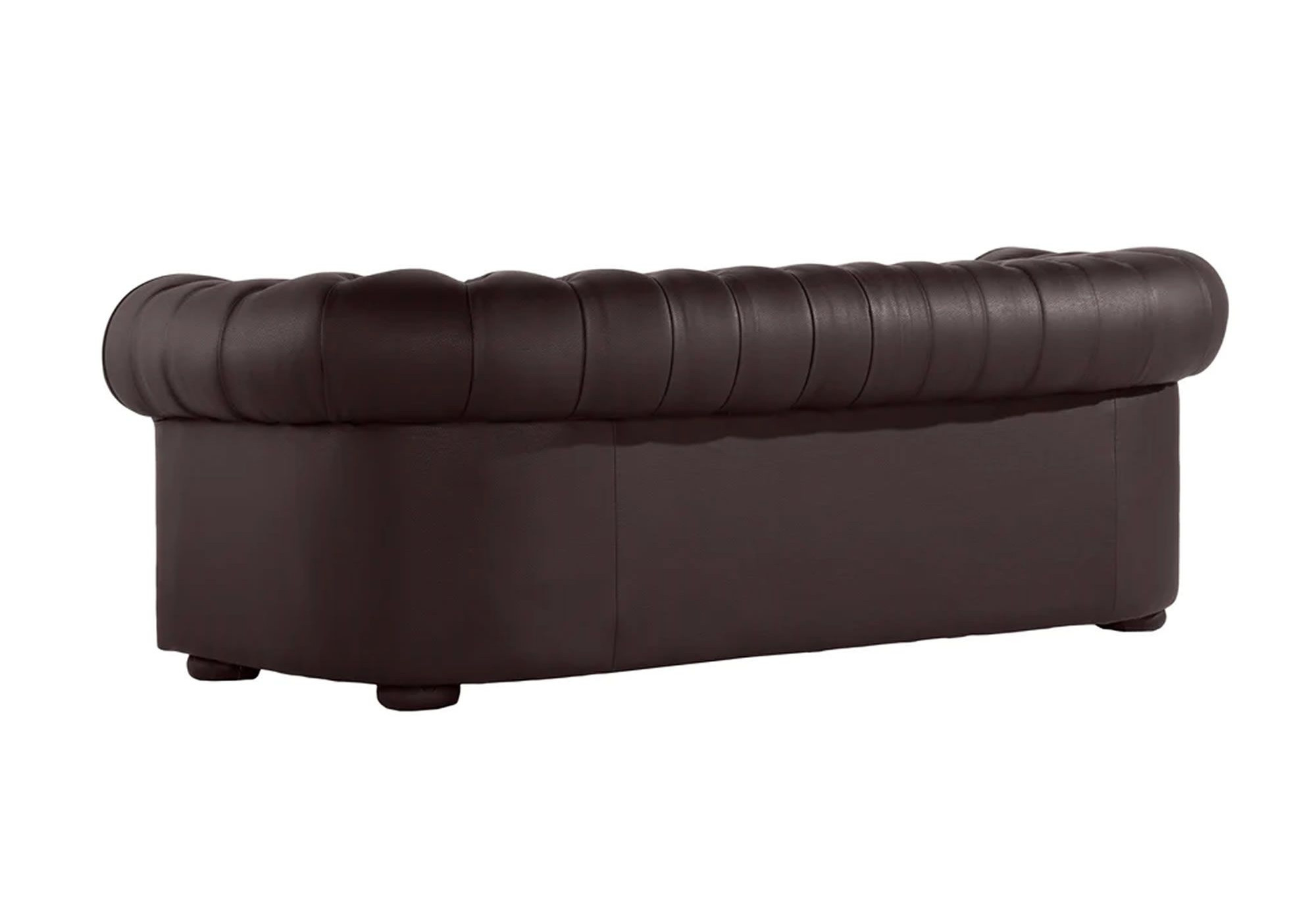 Sofá Chesterfield 3 Plazas Chester Piel Blanca Natural – Classic