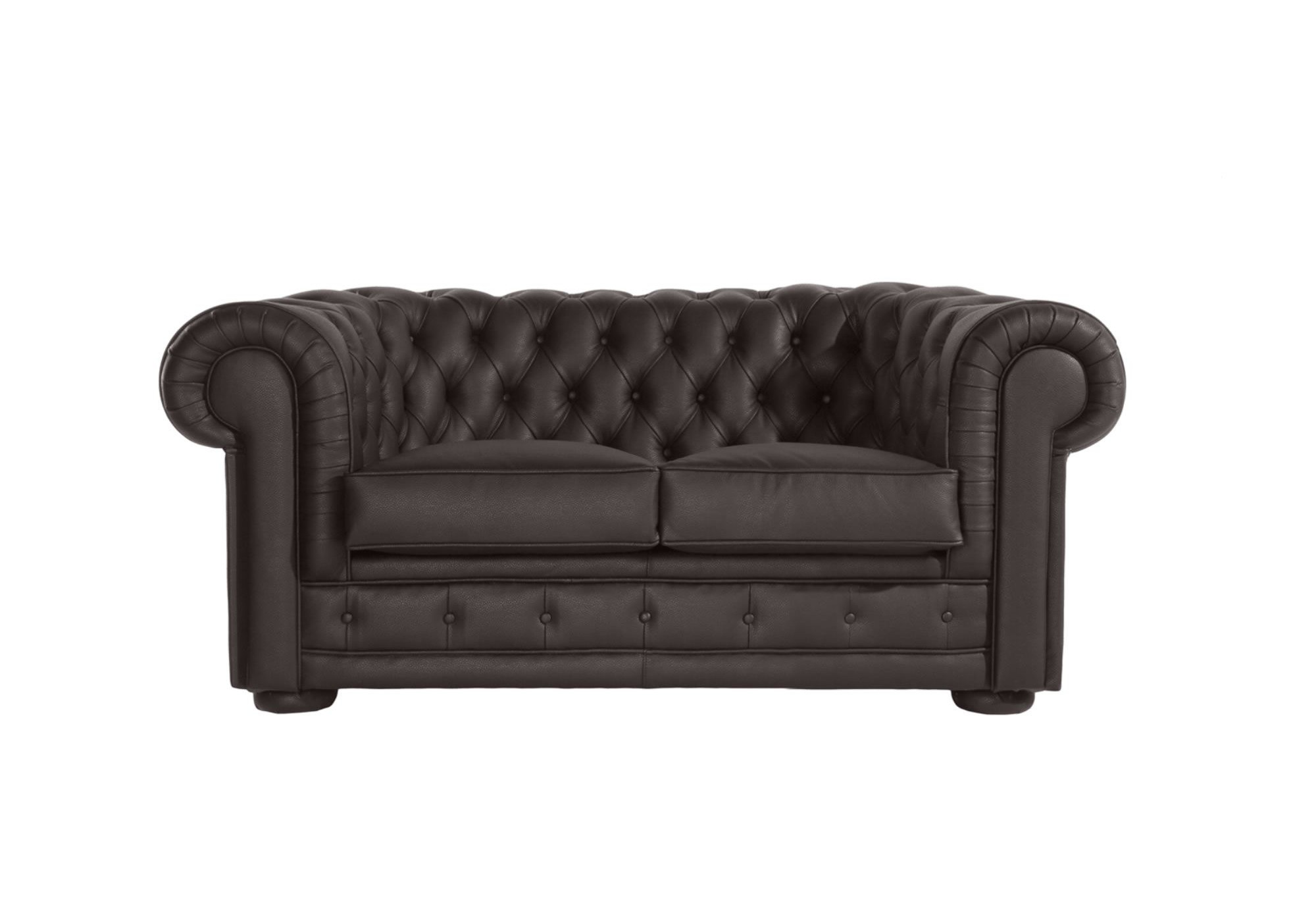 Sofá Chesterfield 3 Plazas Chester Piel Blanca Natural – Classic