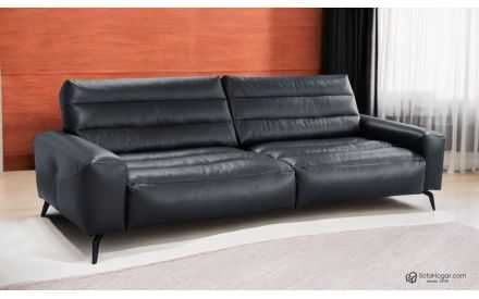 Sofá Piel Natural Diseño Todo Pluma Modelo MARQUÉS