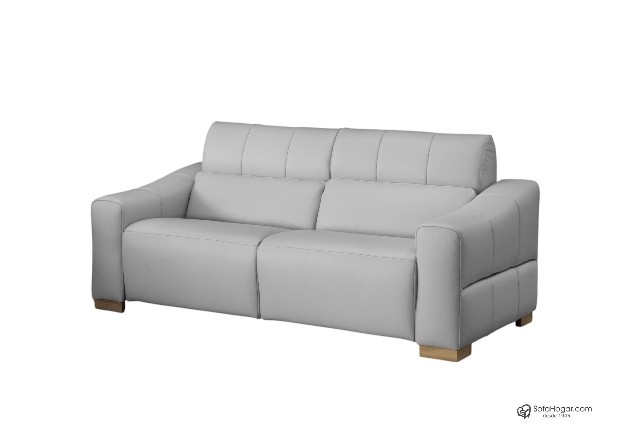 Sofá de Piel Natural con Relax Eléctrico | Estilo contemporáneo y Lujo