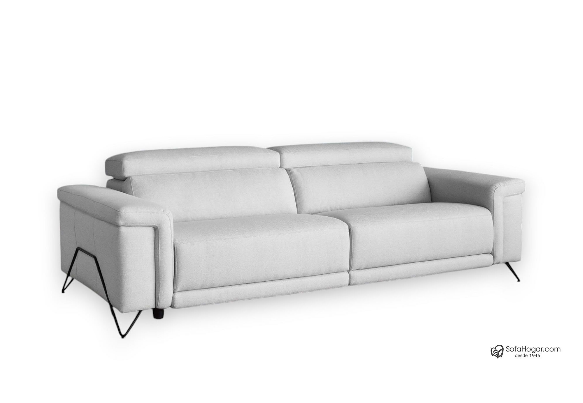 Sofás de Piel Lujo Moderno con Relax Eléctrico | SofaHogar com