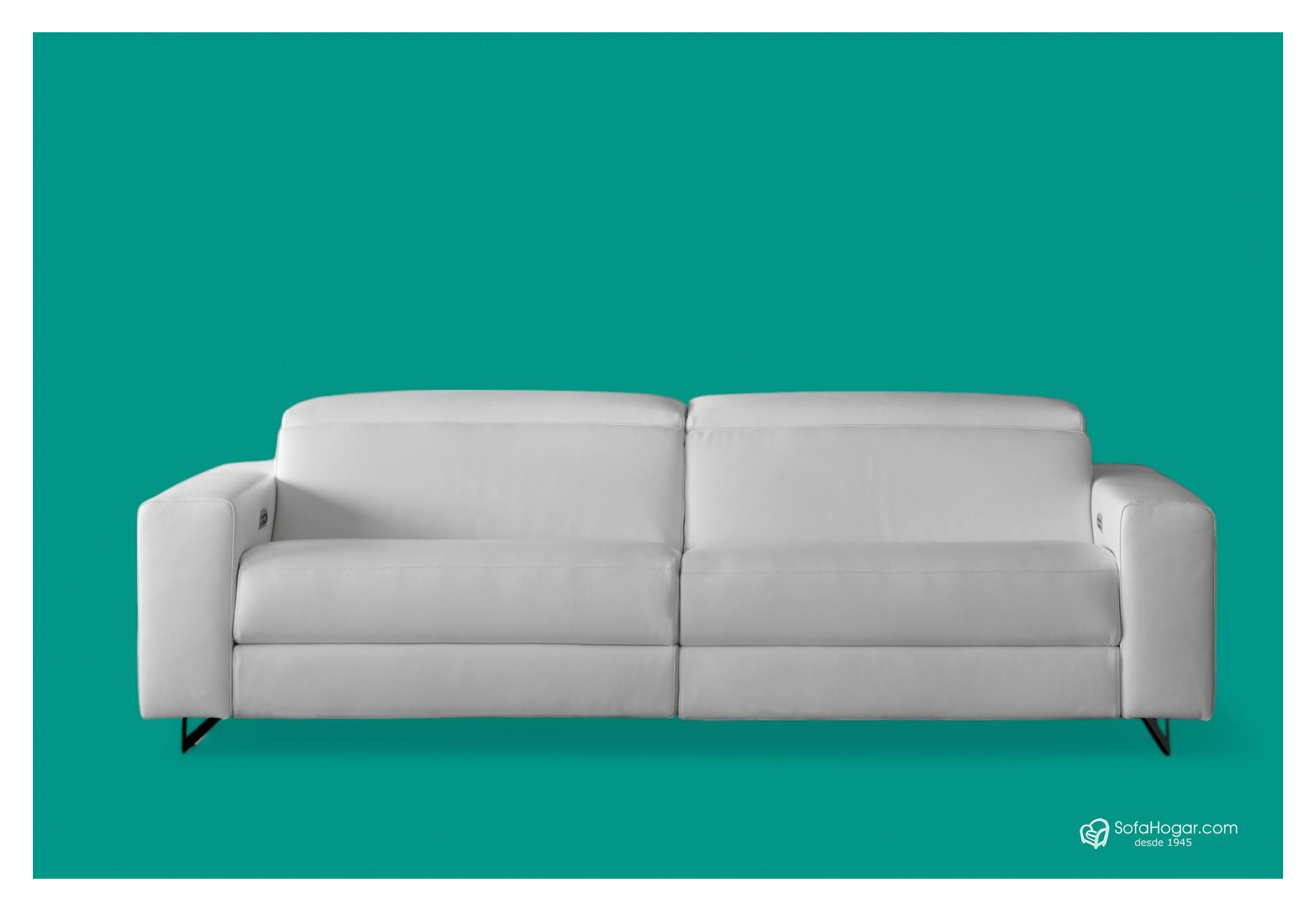 Sofá en Piel Moderno Relax Eléctrico de Alta Gama - Comodidad y Estilo