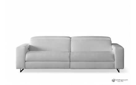 Piel Natural Sofá Relax Diseño Lujo Modelo ETHAN