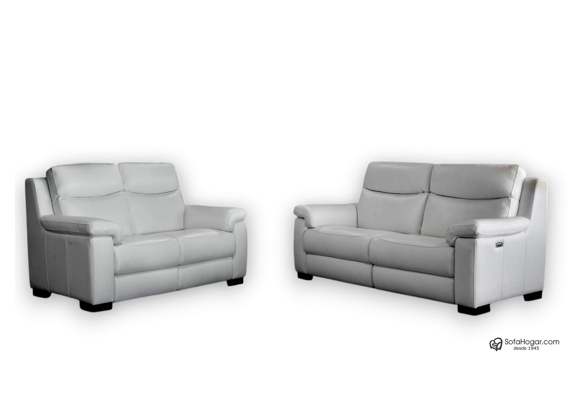 Sofá contemporáneo de 3 plazas en piel natural | PRECIUS | Sofahogar