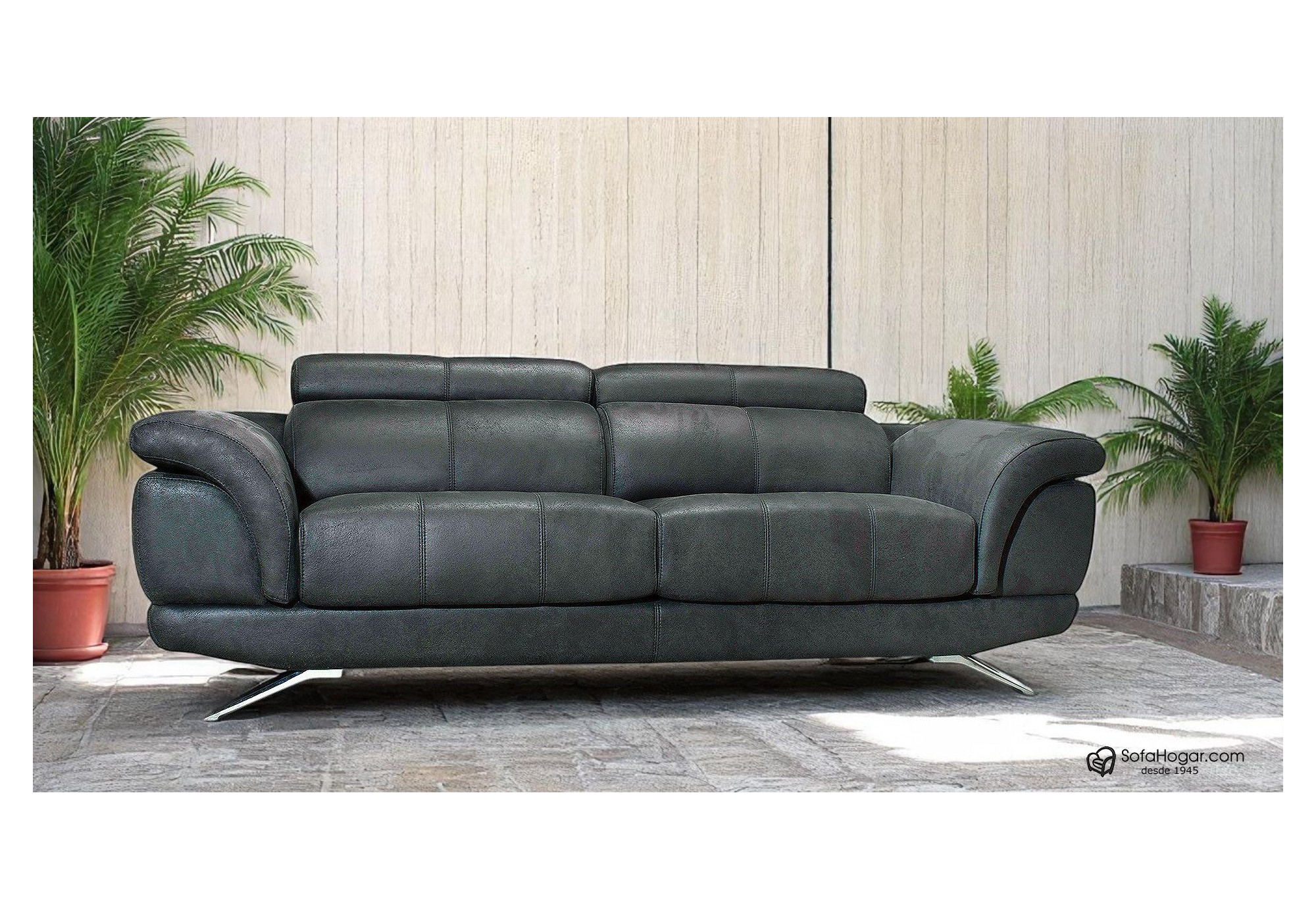 Chaiselongue Rinconera de piel Charlie | Chaiselongue Rinconeras