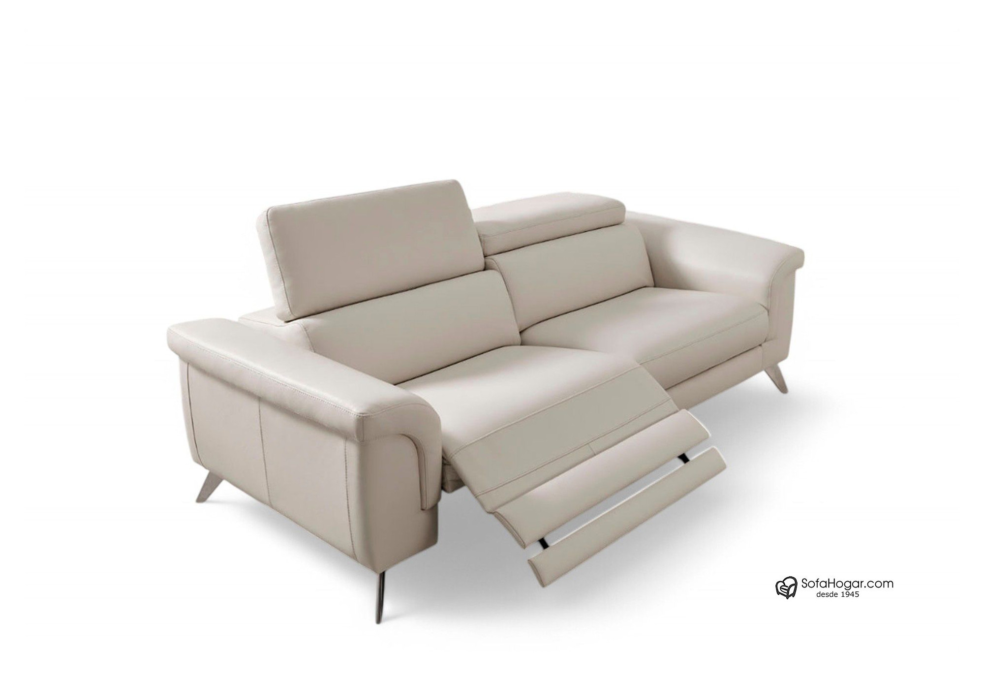 Sofá en Piel Moderno Relax Eléctrico a Motor  - Comodidad y Estilo