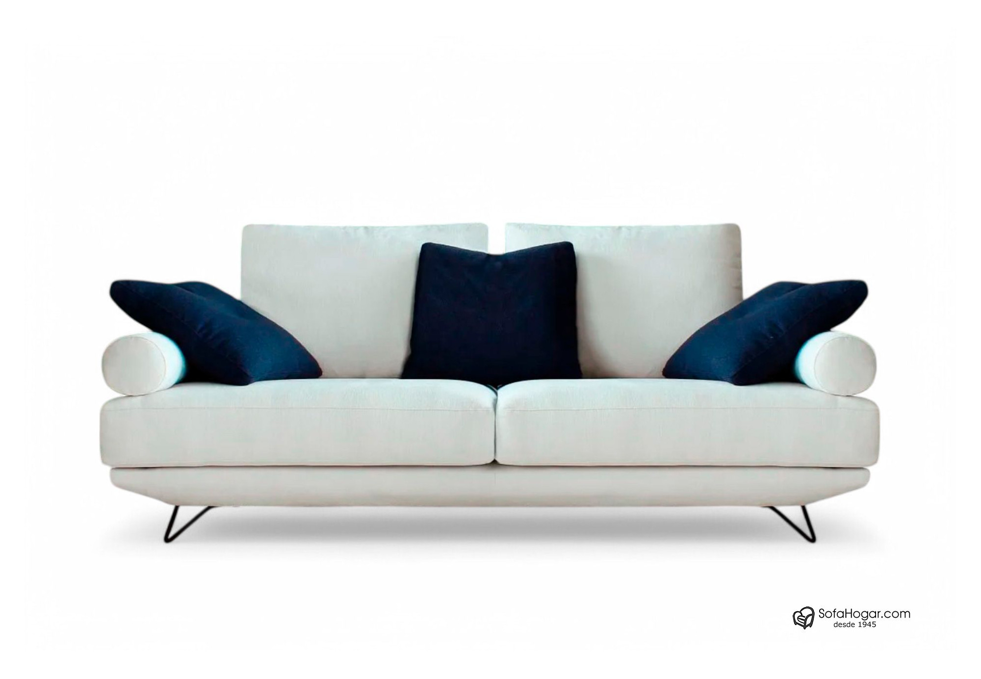 Sofá de Lujo Chaise Longue Curvo en Piel | Diseño Exclusivo y Elegante