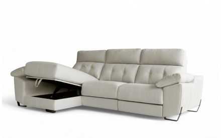 Sofá en Piel Natural Relax Saludable Eleva Piernas - Modelo AMBER