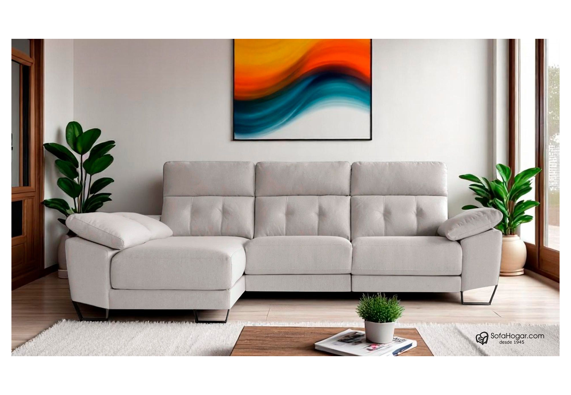 Sofá AMBER de Piel Genuina con Relax – Eleva Piernas y Mejora Circulación