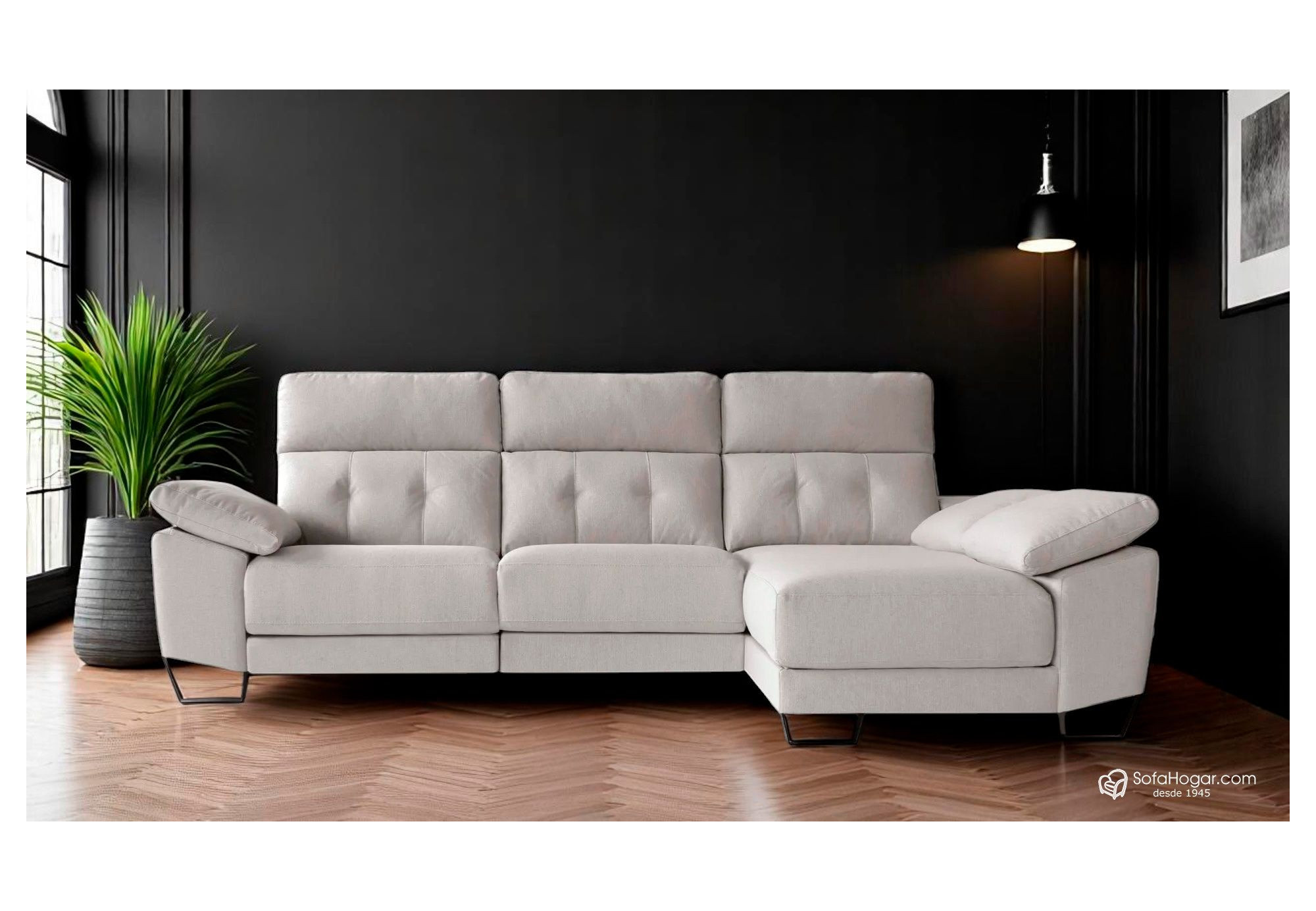 Sofá AMBER de Piel Genuina con Relax – Eleva Piernas y Mejora Circulación