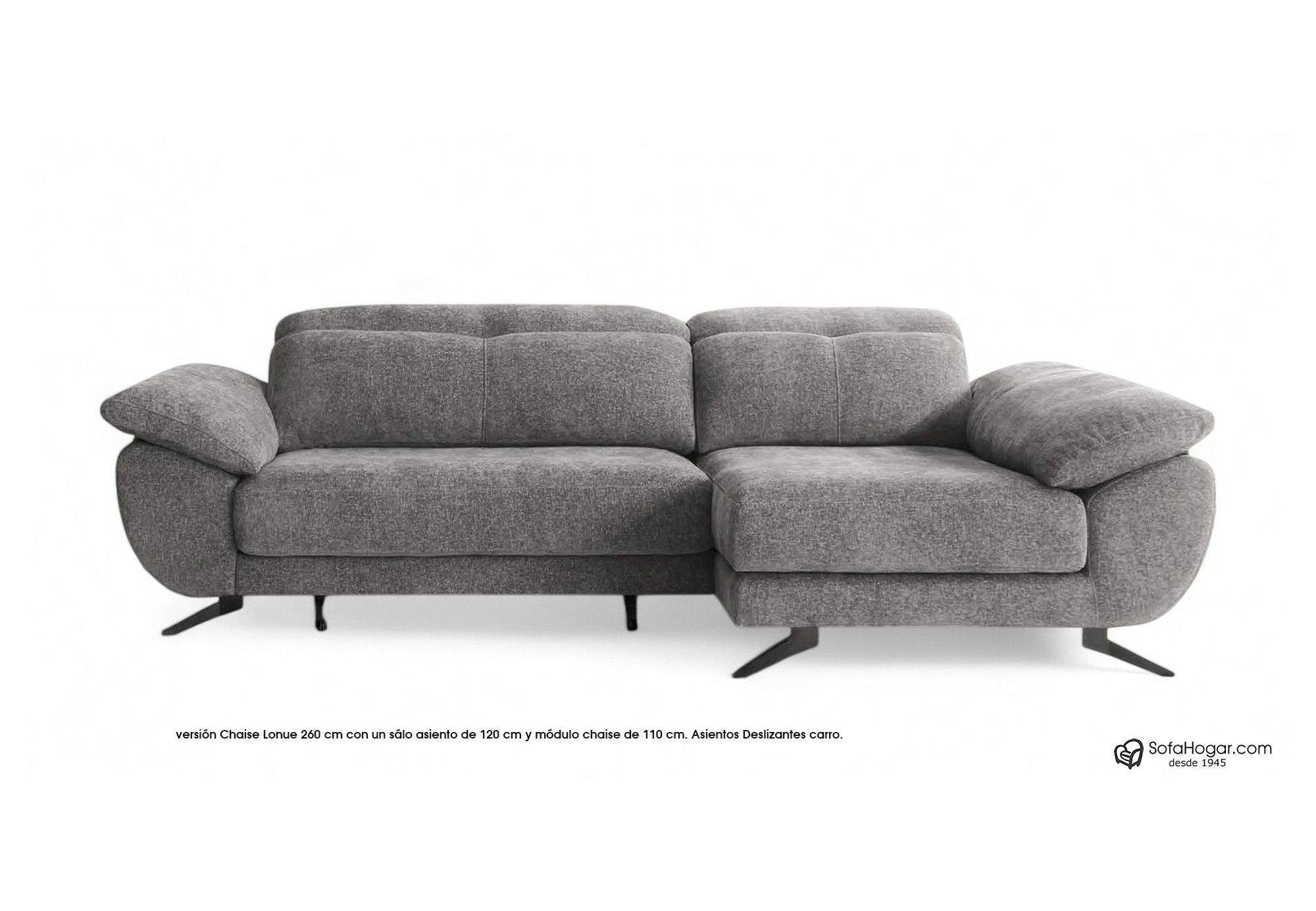 Sofá Chaise Longue Piel Natural – Carro Cama Estable HUGO