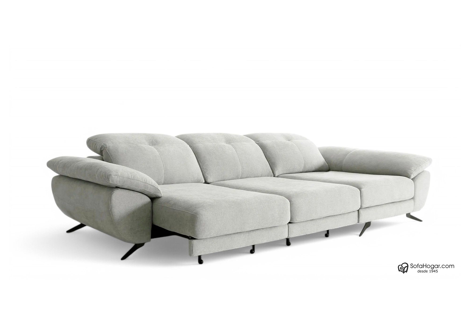 Sofá Chaise Longue Piel Natural – Carro Cama Estable HUGO